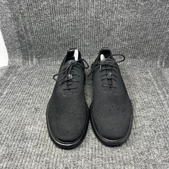 Cole Haan 2.Zerogrand StitchLite Laser Wingtip Oxford Black Mens 10.5 M C28527 - Picture 2 of 8